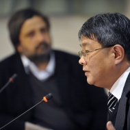 Da sinistra: Stefano Zambelli, Shu-Heng Chen 